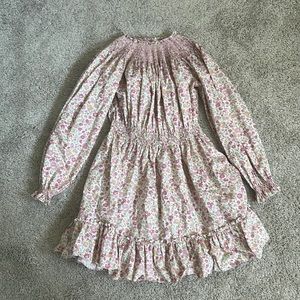 Pink Floral Peggy Green kids Dress Size 10